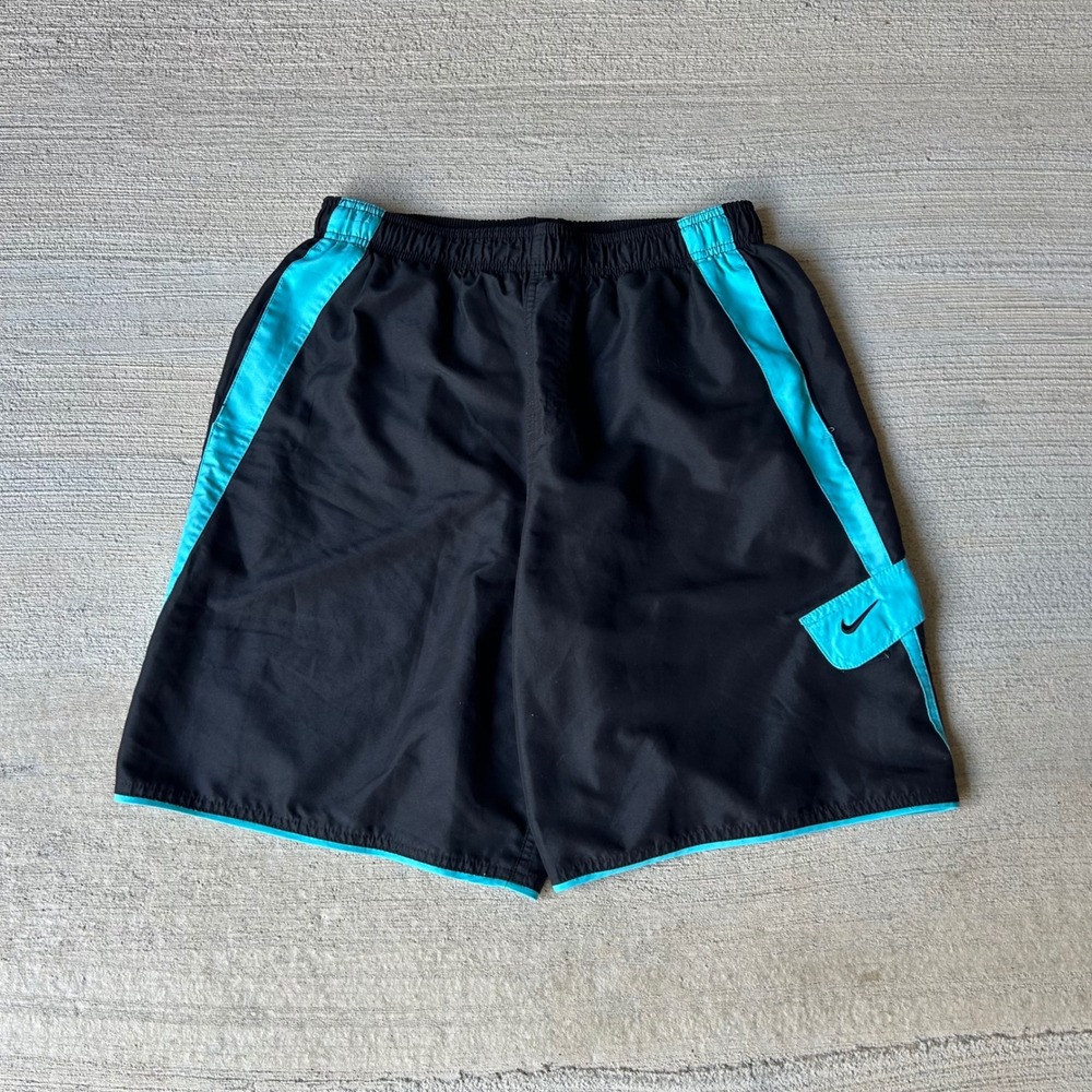 Nike Black men's large Swim trunks